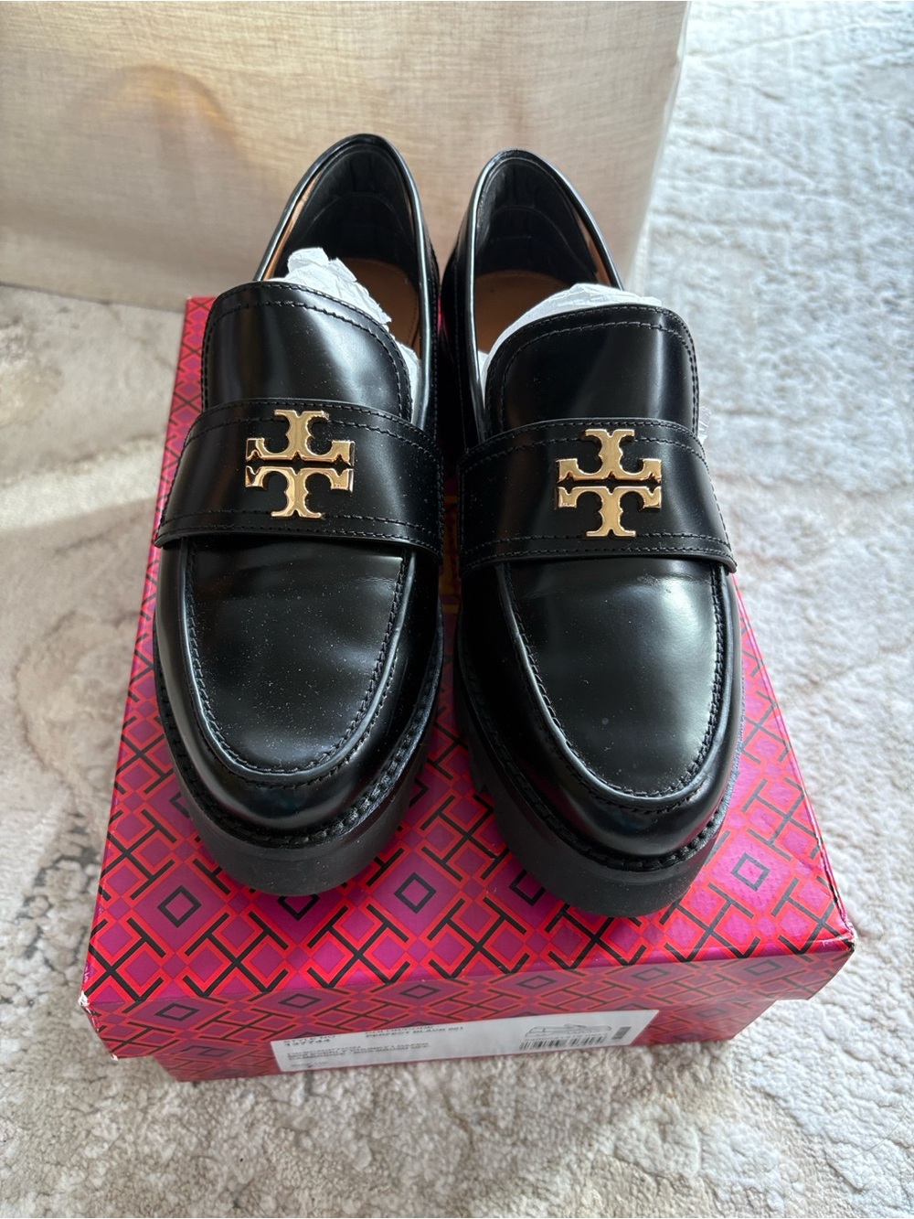Tory Burch Mini Everly Chunky Loafer size 7